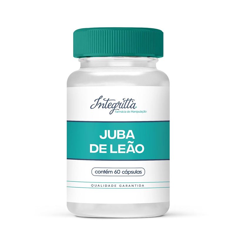 Juba de Leão 200mg 60 Cápsulas